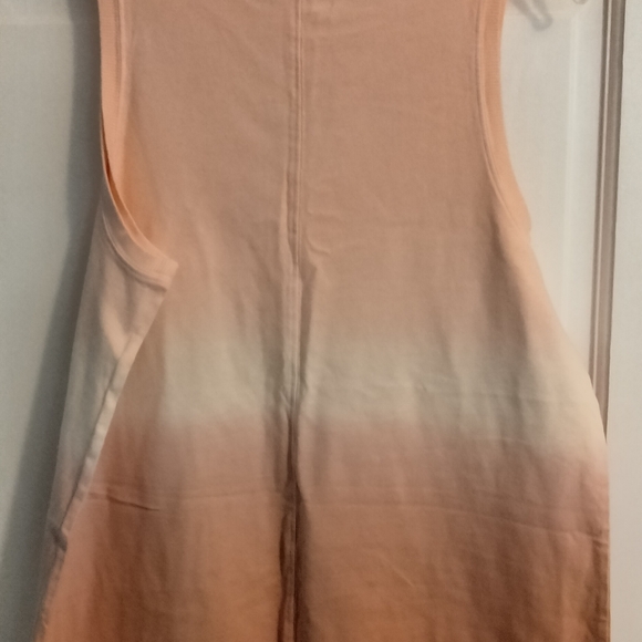 Old Navy Tan and Orange Gradient Tank Dress - Picture 2 of 2